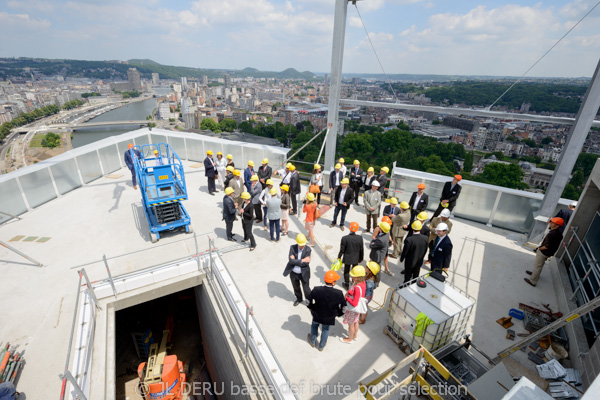 tour des finances à Liège